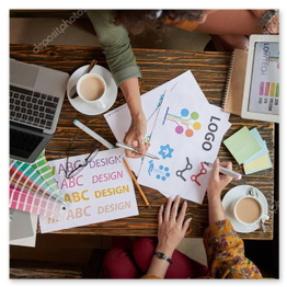 Logo partner evento creativo